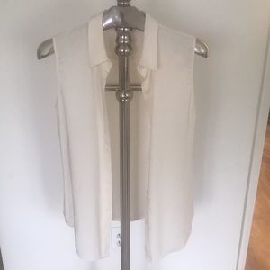 Theory, 100% silk sleeveless blouse